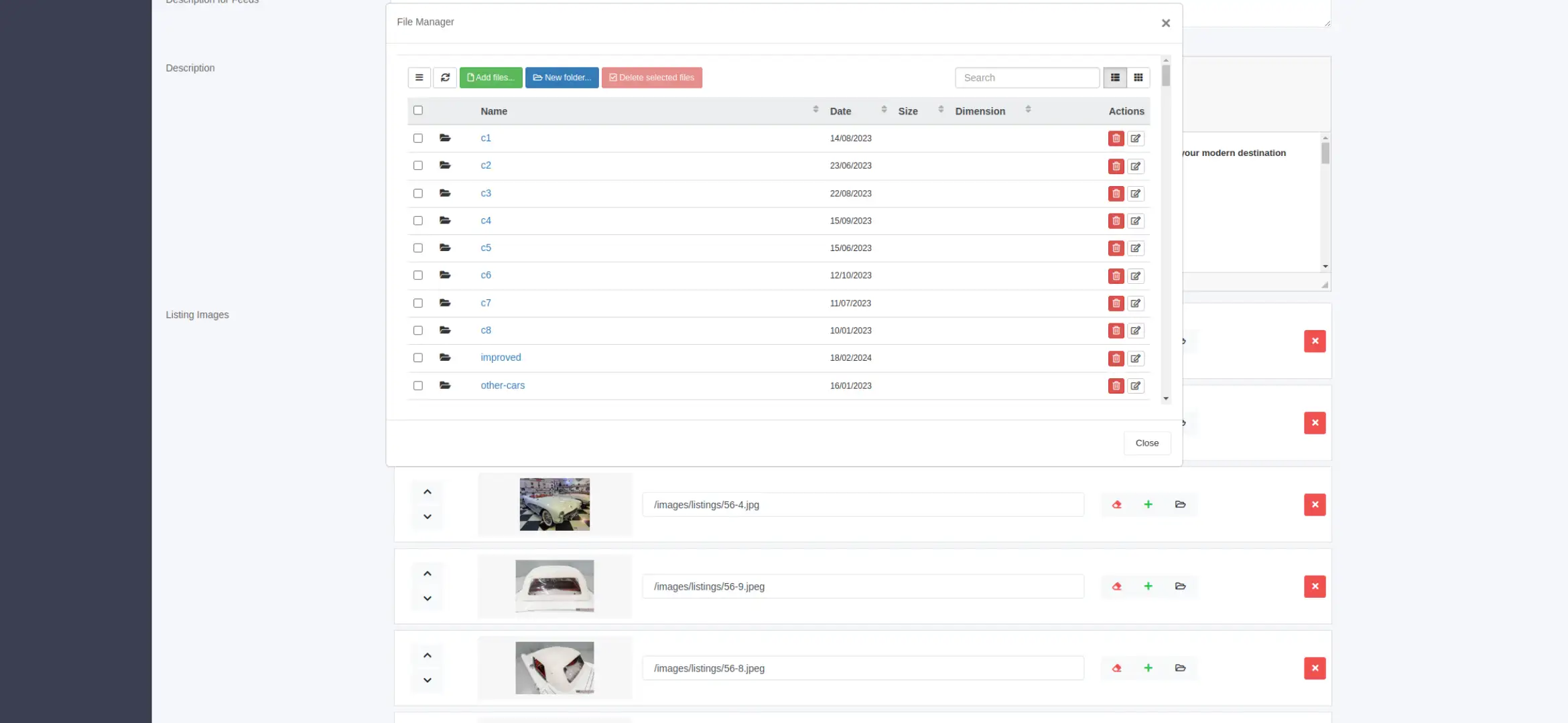 Dashboard - Edit Record Dashboard - Edit Record
